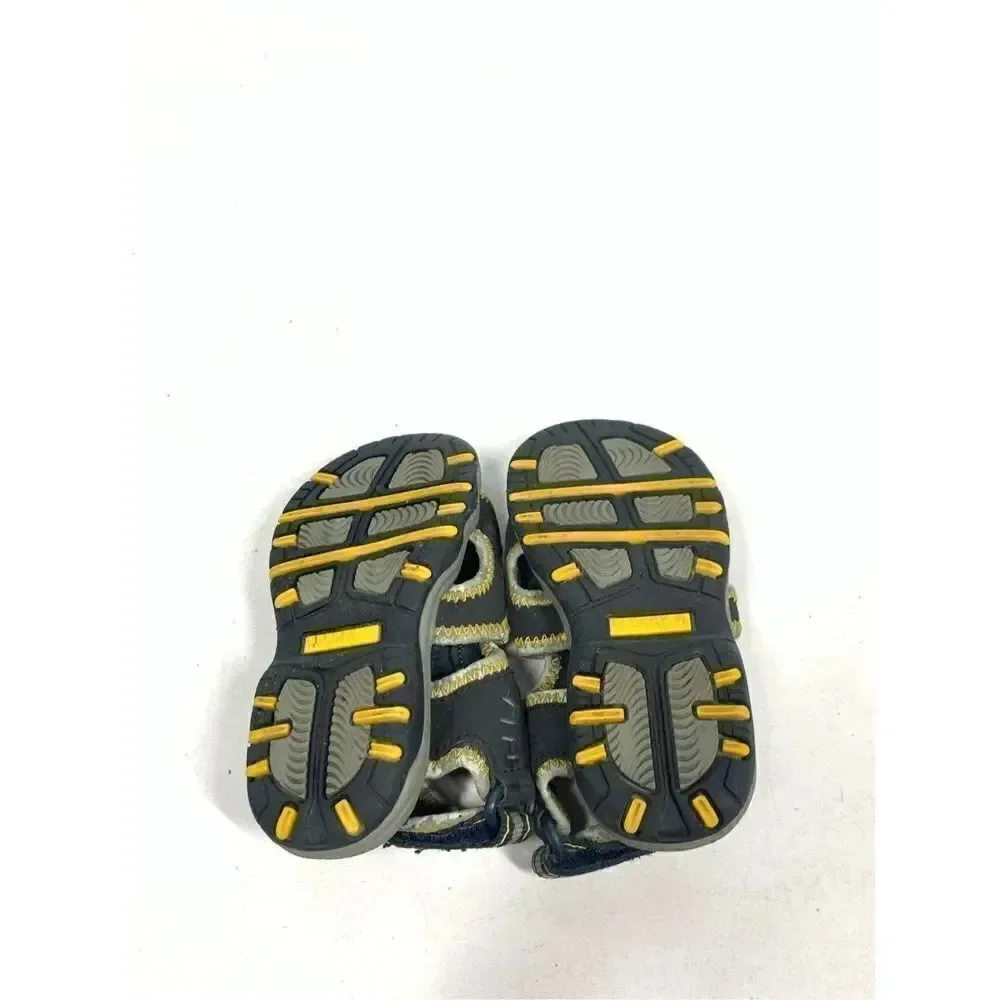 Sperry Top Sider Boys Toddler Leather Wave Sandals Size 7T Water Play Shoes